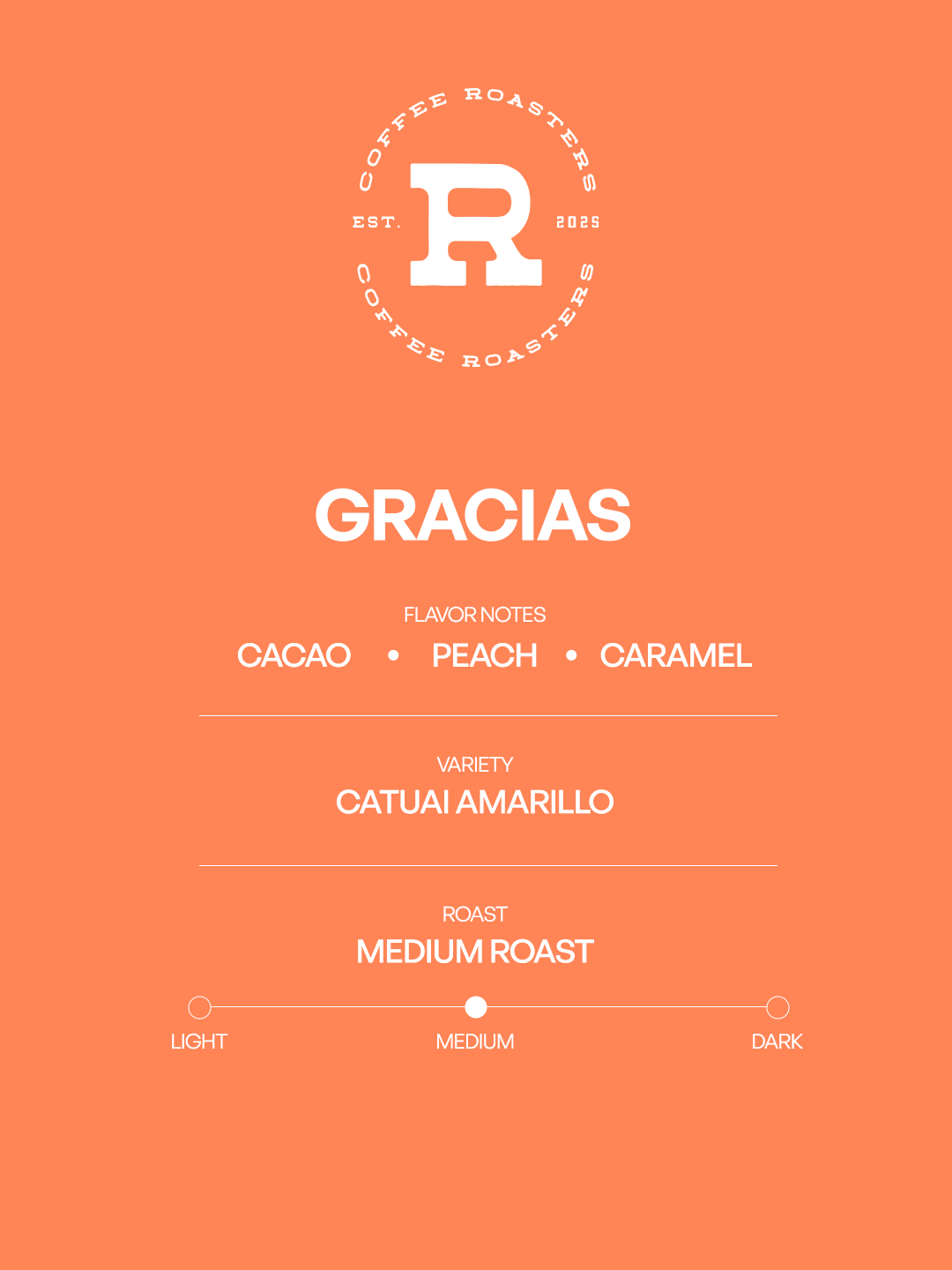 Cacao, Peach, Caramel